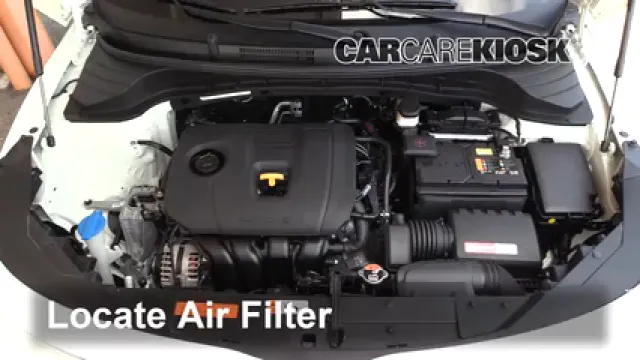 2020 Kia Soul LX 2.0L 4 Cyl. Air Filter (Engine) Replace